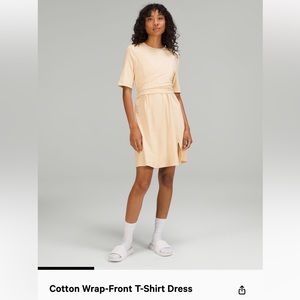 Lululemon Wrap TShirt Dress Size 8 NWT